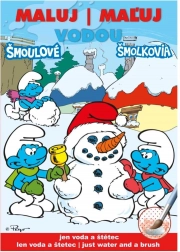 Paint with Water Coloring Book A5 – Smurfs Winter