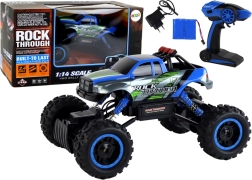 RC off-road car 1:14 2.4 GHz blue 4x4