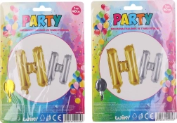 Ballon gonflable en forme de lettre H