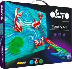Knutselset OKTO SENSOTY ART Koi-karpers 30 × 40 cm