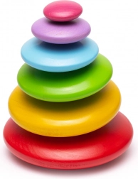 Balansirajući drveni obluci u boji