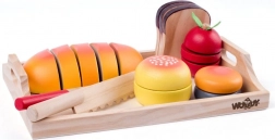 Leseni set za rezanje zajtrka