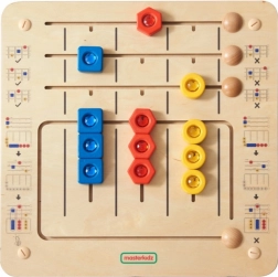 Masterkidz educational wall board with diamonds