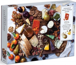 Galison Puzzle Cheese Tasting Board 1000 Pieces