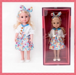 Poupée aux cheveux blonds 38 cm