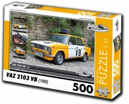 Retro Cars Puzzle VAZ 2103 VB (1980) – 500 pieces
