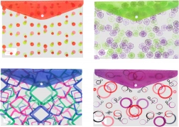 Mappa patentos záródással 35x25 cm