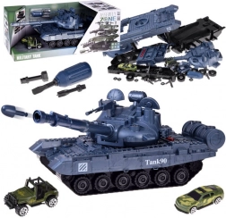 Czołg do Samodzielnego Montażu z Oświetleniem i Dźwiękiem