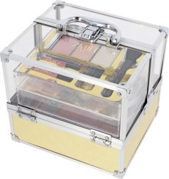 Valigetta in acrilato cosmetico Glam – oro