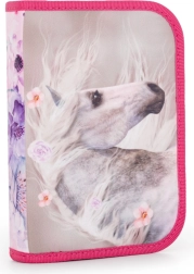 Astuccio scolastico a un piano OXYBAG Cavallo Romantic