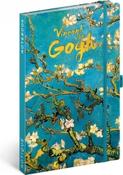 Zápisník NOTIQUE Vincent van Gogh, linkovaný, 13 × 21 cm