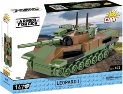 LEOPARD I Tank Building Set 1:72 – 147 pieces