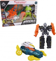 Robot transformable avec avion – set pour enfants 3+