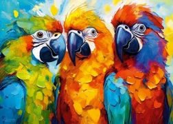 Cherry Pazzi puzzle Trópusi trió 500 darab