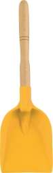 Androni shovel with wooden handle 34 cm – Yellow
