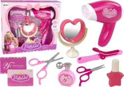 Frisørsæt til børn med batteridrevet føntørrer