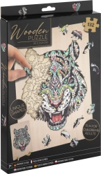Wooden Puzzle Tiger 135 Pieces