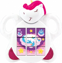 Interactive Sliding Puzzle Unicorn with Sounds