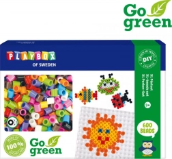 Zažehľovacie koráliky PLAYBOX Go Green XL 600 ks