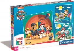 Paw Patrol Puzzle 3x48 Pieces
