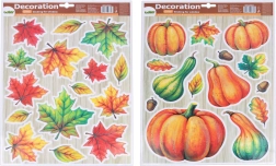 Halloween ablakdekoráció 41 × 29 cm