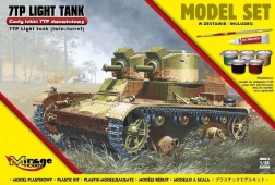 7TP Polish light tank twin-turret model kit 1:35
