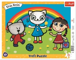 Puzzle KICIA KOCIA Sunčani dan 25 dijelova