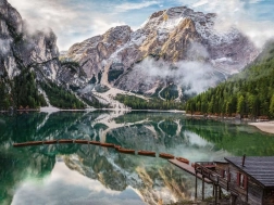 RAVENSBURGER Puzzle Lago di Braies Olaszország 1500 darabos