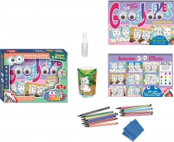 Coloring Books with 3D Glasses Erasable