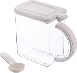 Boîte de cuisine pour aliments secs 550 ml avec couvercle et cuillère