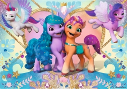 Puzzle 100 Pieces Glitter My Little Pony Sparkling Ponies