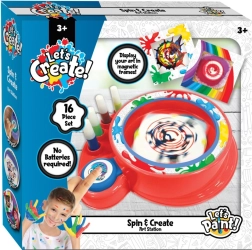 Creating Pictures with Spin Art