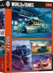Puzzle World of Tanks: oklopna misija 2×200 dijelova TREFL
