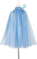 Souza! kids' costume Mermaid Marlya – cape with headband and wand (5–7 years)