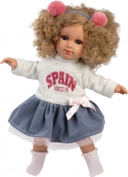 Bambola realistica Llorens Elena con corpo tessile morbido - 35 cm