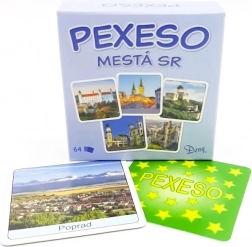 Memory Game in a Box Cities of Slovakia
