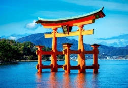 Puzzle Itsukushima Shrine 1500 pieces BLUEBIRD