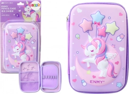 Nagy 3D unikornisos tolltartó, lila 23 × 15 × 5 cm