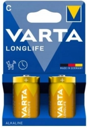 Alkaline Battery Longlife Type C 2 pcs