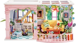 Robotime miniature samlesæt hus med terrasse