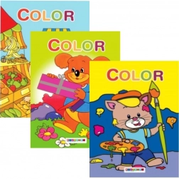 Malebog for de mindste A4, mix af motiver