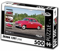 Puzzle RETRO-AUTA Škoda 1201 (1958), 500 pieces