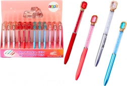 Kugelschreiber mit Kristallen, blaue Tinte 0,7 mm