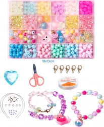 Kit créatif pour fabriquer des bracelets 19 × 13 cm