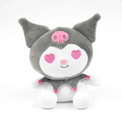 Kuromi Plush Toy 25 cm – Gray