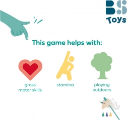 Hobby horse – unicorn with cones for kids