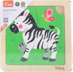 Wooden Zebra Puzzle by VIGA