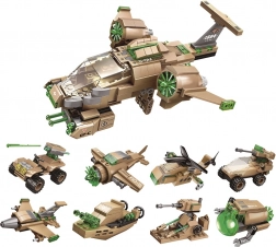 Qman Military Aircraft Building Kit 1804