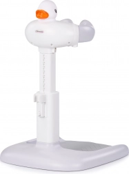 Otroško kopalno stojalo CHIPOLINO Duck, belo/sivo