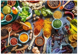 1000-piece Puzzle: Colorful Spices